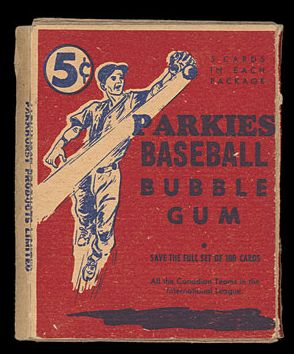 V338 1952 Parkhurst Baseball